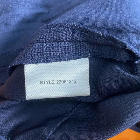 TORY BURCH Wide-Leg Dress Pants in Navy Blue Size US 2 - Picture 10 of 12